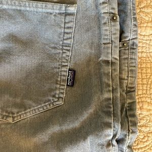 Mens Patagonia corduroy pants. Light gray, gently worn.